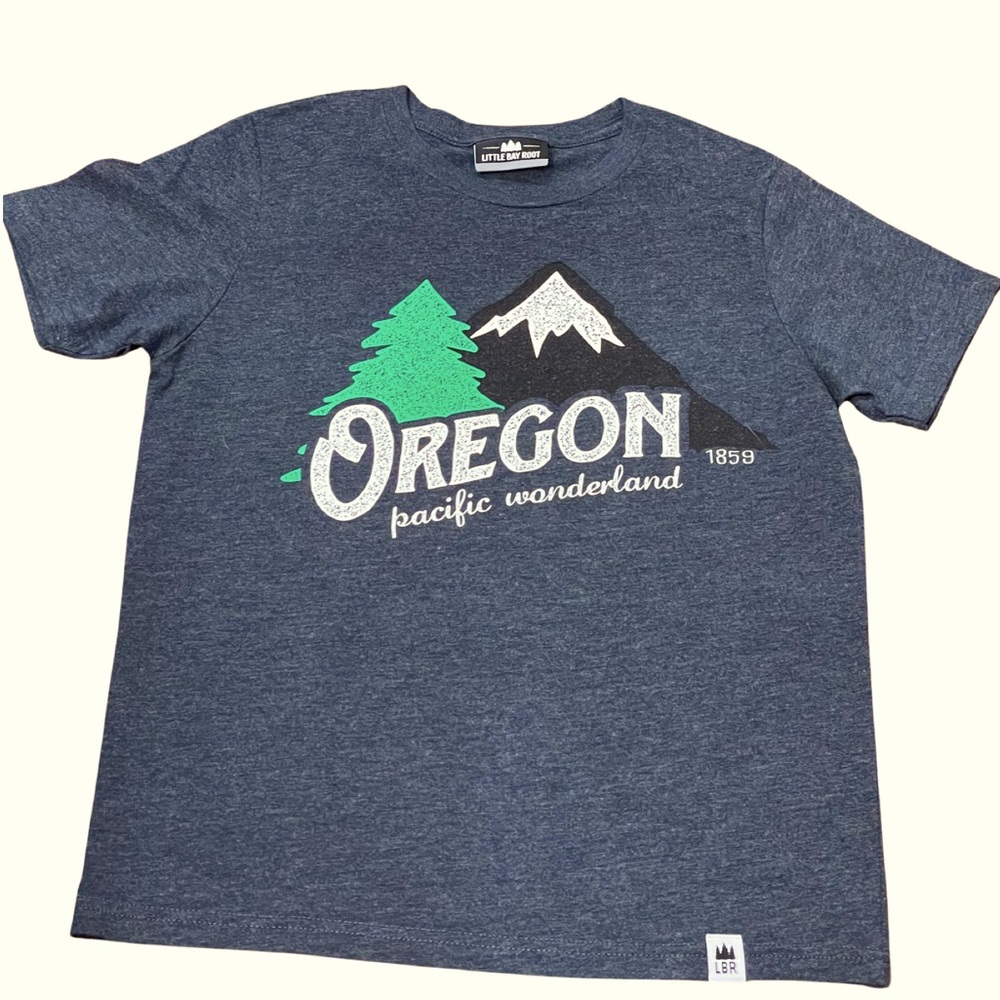 Kids Little Bay Root Oregon Pacific Wonderland tee